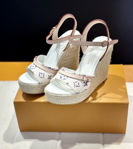 Louis Vuitton Womens Shoes Sandals High Heel 13cm Luxury Brand Casual Shoes for Women with Original Box whatsapp【+1-3239614486】