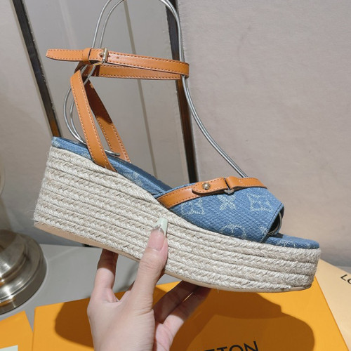 Louis Vuitton Womens Shoes Sandals High Heel 13cm Luxury Brand Casual Shoes for Women with Original Box whatsapp【+1-3239614486】