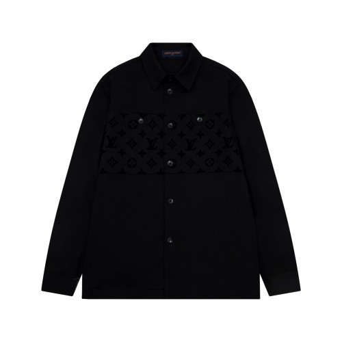 Louis Vuitton Women Mens Long Sleeve Shirts Luxury Brand Mens Shirt Top Quality Whatsapp 【+1-3239614486】