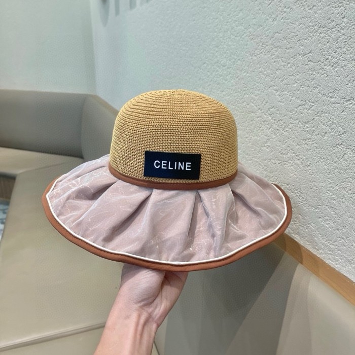 Celine Womens Hats Luxury Brand Design Celine Bucket Hat with Original Box Whatsapp 【+1-3239614486】