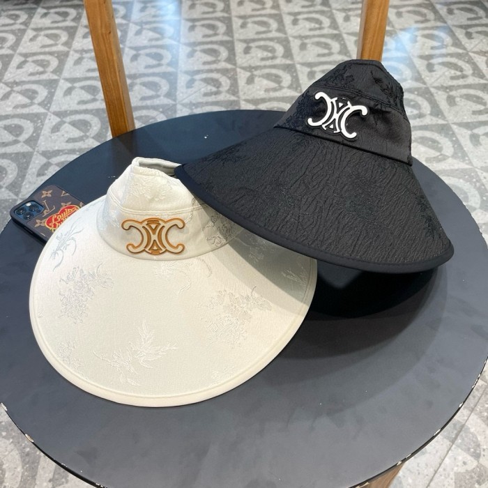 Celine Womens Hats Luxury Brand Design Celine Visor Hat with Original Box Whatsapp 【+1-3239614486】