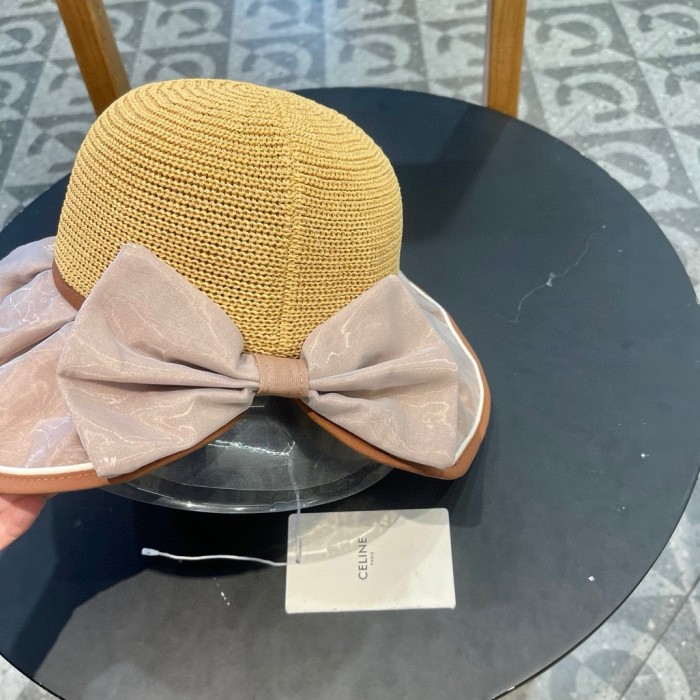 Celine Womens Hats Luxury Brand Design Celine Bucket Hat with Original Box Whatsapp 【+1-3239614486】