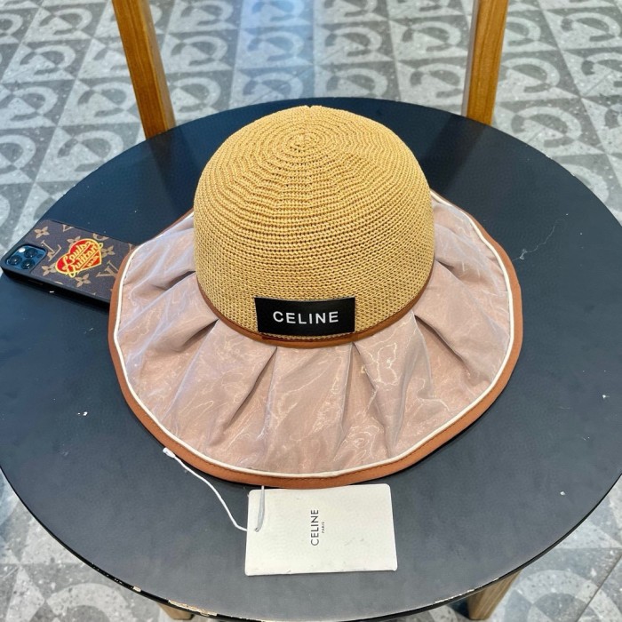Celine Womens Hats Luxury Brand Design Celine Bucket Hat with Original Box Whatsapp 【+1-3239614486】