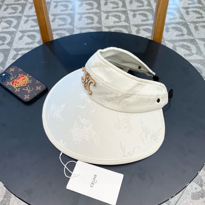Celine Womens Hats Luxury Brand Design Celine Visor Hat with Original Box Whatsapp 【+1-3239614486】