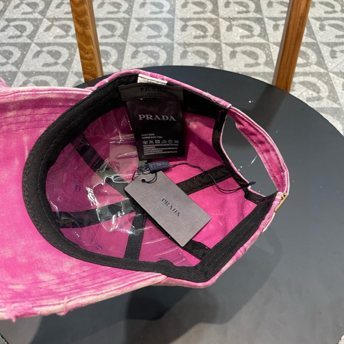 Prada Men Womens Hats Luxury Brand Design Prada Baseball Hat with Original Box Whatsapp【+1-3239614486】