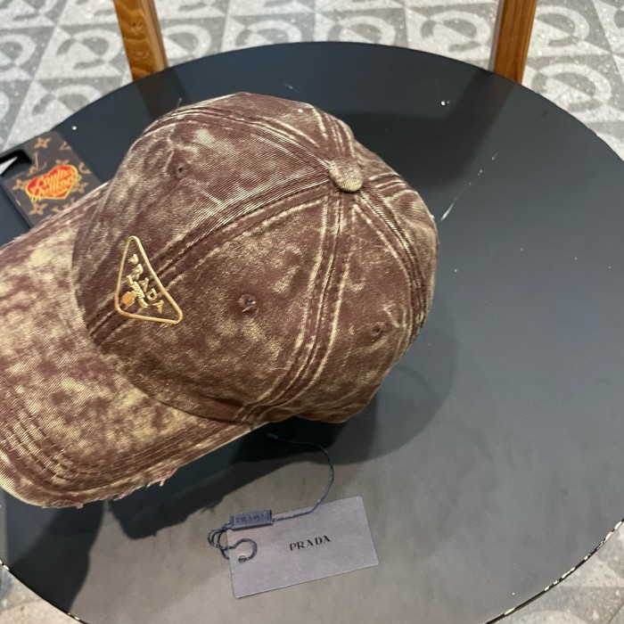 Prada Men Womens Hats Luxury Brand Design Prada Baseball Hat with Original Box Whatsapp【+1-3239614486】