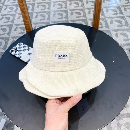 Prada Womens Hats Luxury Brand Design Prada Bucket Hat with Original Box Whatsapp【+1-3239614486】
