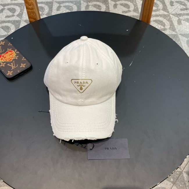 Prada Men Womens Hats Luxury Brand Design Prada Baseball Hat with Original Box Whatsapp【+1-3239614486】