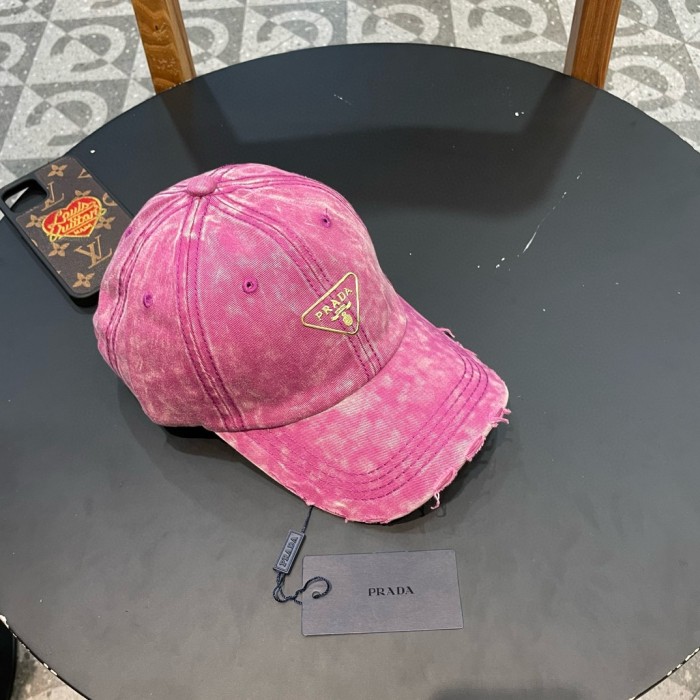 Prada Men Womens Hats Luxury Brand Design Prada Baseball Hat with Original Box Whatsapp【+1-3239614486】
