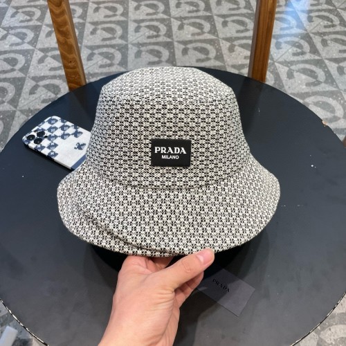 Prada Womens Hats Luxury Brand Design Prada Bucket Hat with Original Box Whatsapp【+1-3239614486】