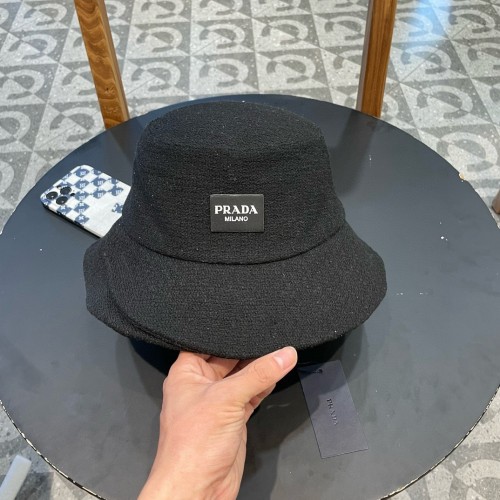 Prada Womens Hats Luxury Brand Design Prada Bucket Hat with Original Box Whatsapp【+1-3239614486】