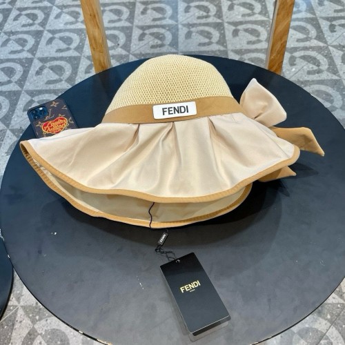 Fendi Womens Bucket Hat Luxury Brand Design Fendi Cap with Original Box Whatsapp 【+1-3239614486】