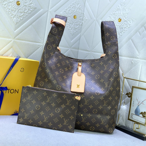 Louis Vuitton Womens Bags Shoulder Bag Luxury Brand Atlantis GM Monogram Canvas with Original Box Whatsapp【+1-3239614486】