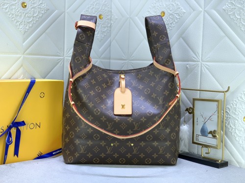 Louis Vuitton Womens Bags Shoulder Bag Luxury Brand Atlantis GM Monogram Canvas with Original Box Whatsapp【+1-3239614486】