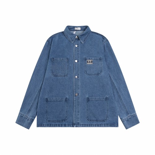 Dior Men Womens Coat Jackets Luxury Brand Mens Denim Jacket Top Quality Whatsapp【+1-3239614486】
