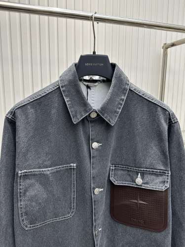 Dior x Stone Island Men Womens Coat Jackets Luxury Brand Mens Denim Jacket Top Quality Whatsapp【+1-3239614486】
