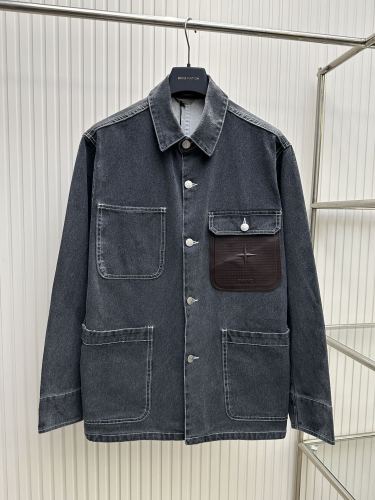 Dior x Stone Island Men Womens Coat Jackets Luxury Brand Mens Denim Jacket Top Quality Whatsapp【+1-3239614486】