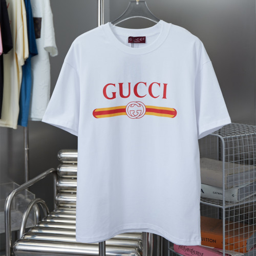 Gucci Luxury Brand Women Mens Short Sleeve T-Shirt COTTON JERSEY T-SHIRT Whatsapp 【+1-3239614486】