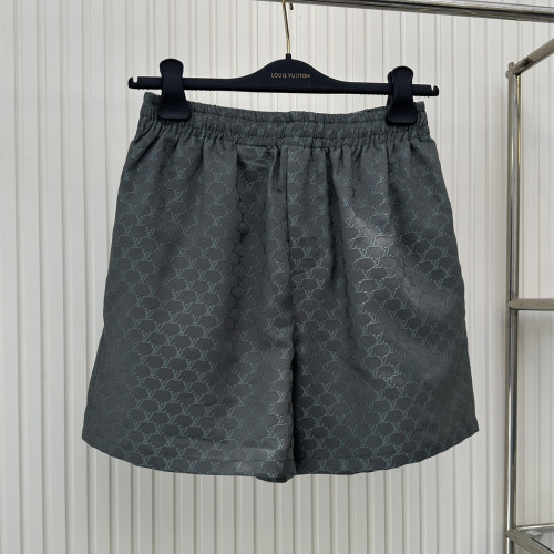 Louis Vuitton Luxury Brand Mens Pant Short Drawstring Jacquard Silk-Blend Shorts 1AFRKG Whatsapp 【+1-3239614486】