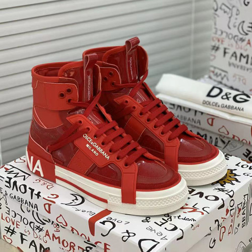 Dolce&Gabbana Men Shoes Sneakers Luxury Brand Calfskin Custom 2.Zero sneakers in Mixed Materials CS1973AQ7128S453 with Original Box Whatsapp 【+1-3239614486】