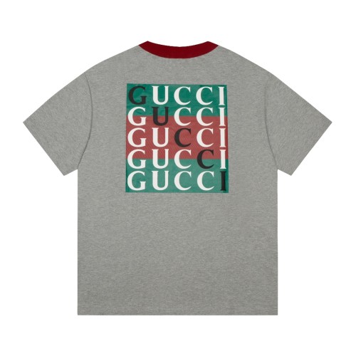 Gucci Luxury Brand Women Mens Short Sleeve T-Shirt COTTON JERSEY T-SHIRT Whatsapp 【+1-3239614486】
