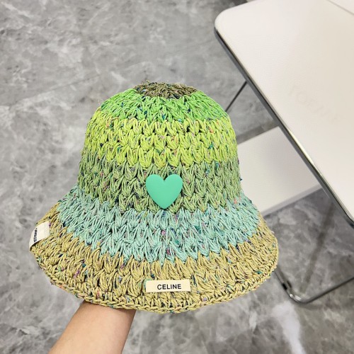 Celine Womens Hats Luxury Brand Design Celine Bucket Hat Straw Hat with Original Box Whatsapp 【+1-3239614486】