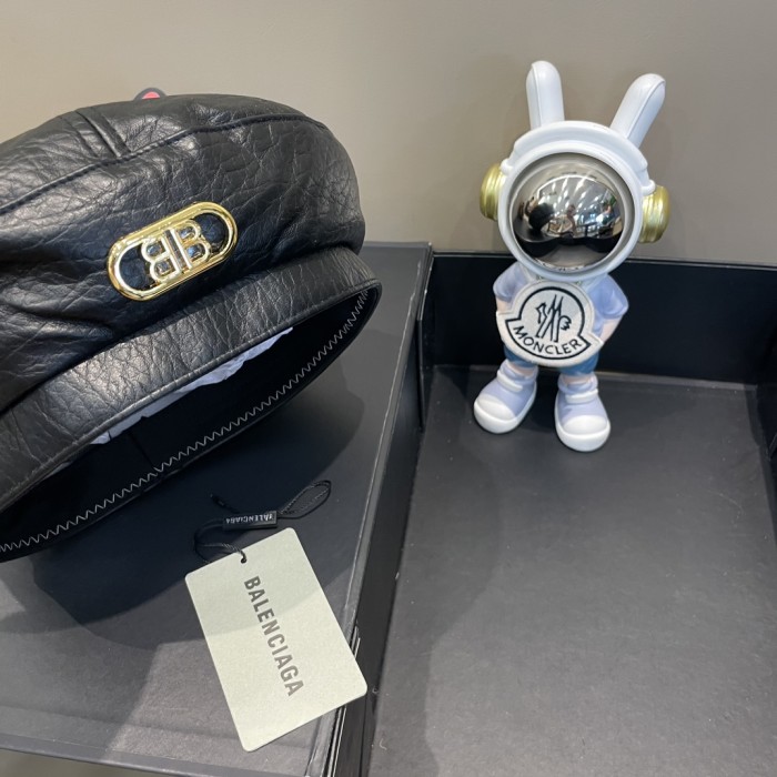 Balenciaga Womens Hats Luxury Brand Design Balenciaga Beret Hat with Original Box Whatsapp 【+1-3239614486】