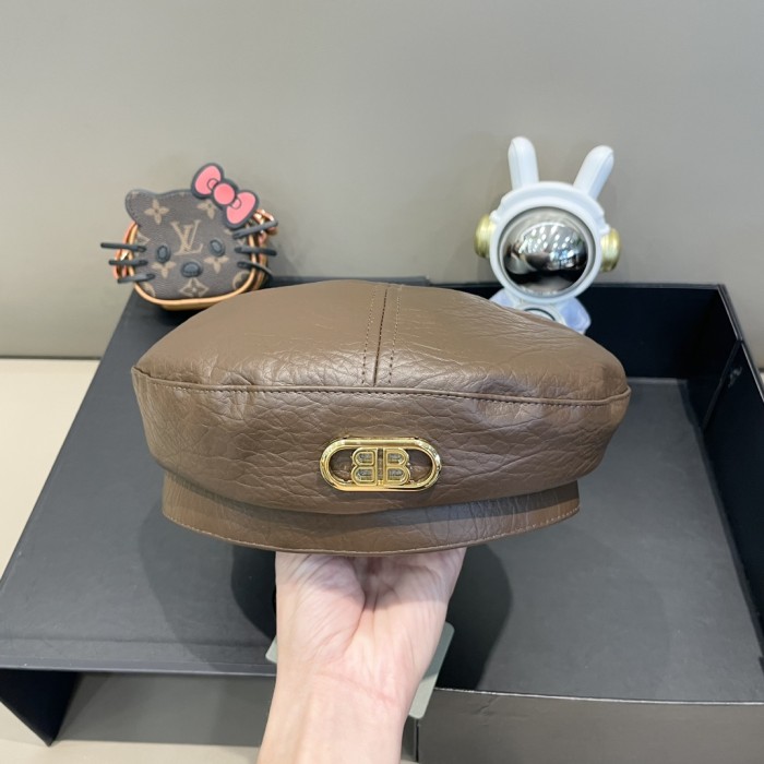 Balenciaga Womens Hats Luxury Brand Design Balenciaga Beret Hat with Original Box Whatsapp 【+1-3239614486】