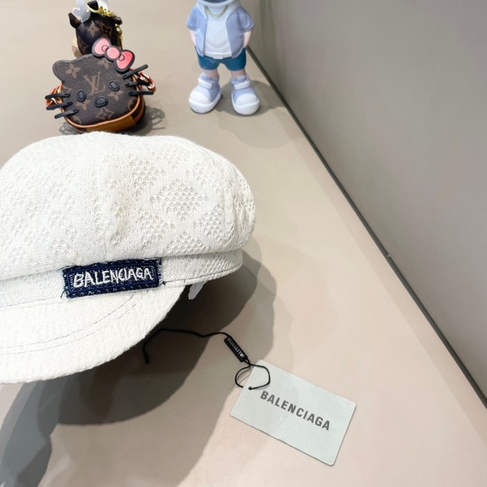 Balenciaga Womens Hats Luxury Brand Design Balenciaga Beret Hat with Original Box Whatsapp 【+1-3239614486】