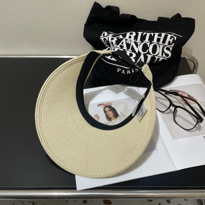 Celine Womens Hats Luxury Brand Design Celine Straw Visor Hat with Original Box Whatsapp 【+1-3239614486】