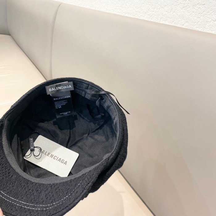 Balenciaga Womens Hats Luxury Brand Design Balenciaga Beret Hat with Original Box Whatsapp 【+1-3239614486】