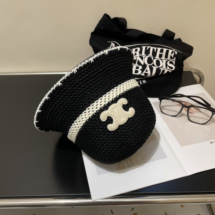 Celine Womens Hats Luxury Brand Design Celine Bucket Hat with Original Box Whatsapp 【+1-3239614486】