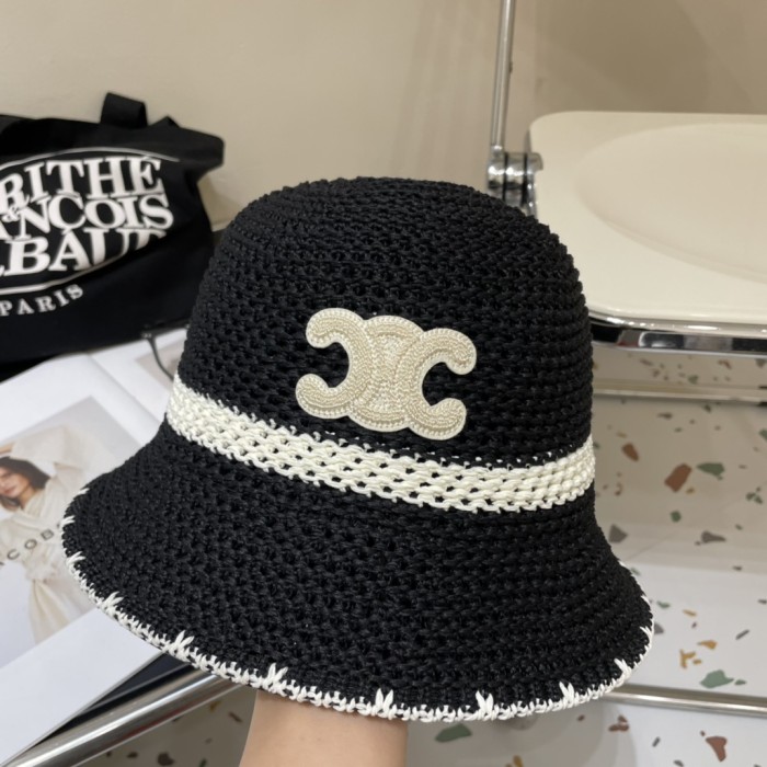 Celine Womens Hats Luxury Brand Design Celine Bucket Hat with Original Box Whatsapp 【+1-3239614486】