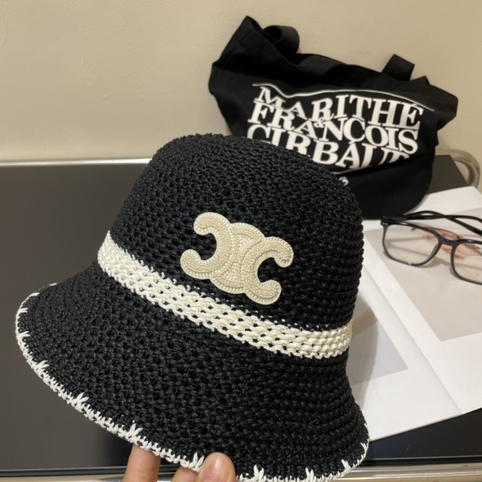 Celine Womens Hats Luxury Brand Design Celine Bucket Hat with Original Box Whatsapp 【+1-3239614486】