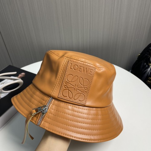 Loewe Womens Bucket Hat Luxury Brand Design Loewe Hats Fisherman hat in nappa calfskin  with Original Box Whatsapp 【+1-3239614486】