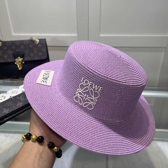 Loewe Womens Straw Hat Luxury Brand Design Loewe Hats with Original Box Whatsapp 【+1-3239614486】
