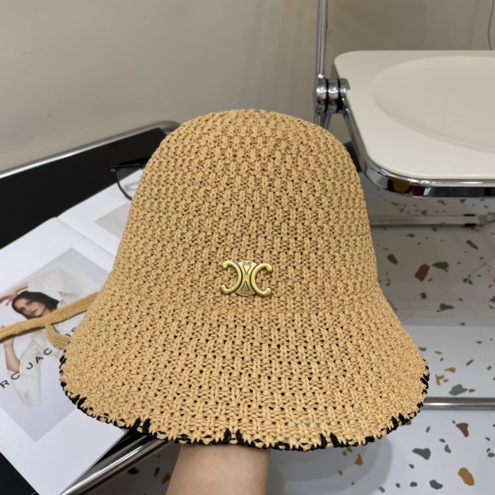 Celine Womens Hats Luxury Brand Design Celine Bucket Hat with Original Box Whatsapp 【+1-3239614486】
