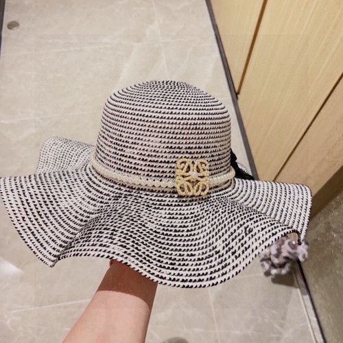 Loewe Womens Straw Hat Luxury Brand Design Loewe Hats with Original Box Whatsapp 【+1-3239614486】