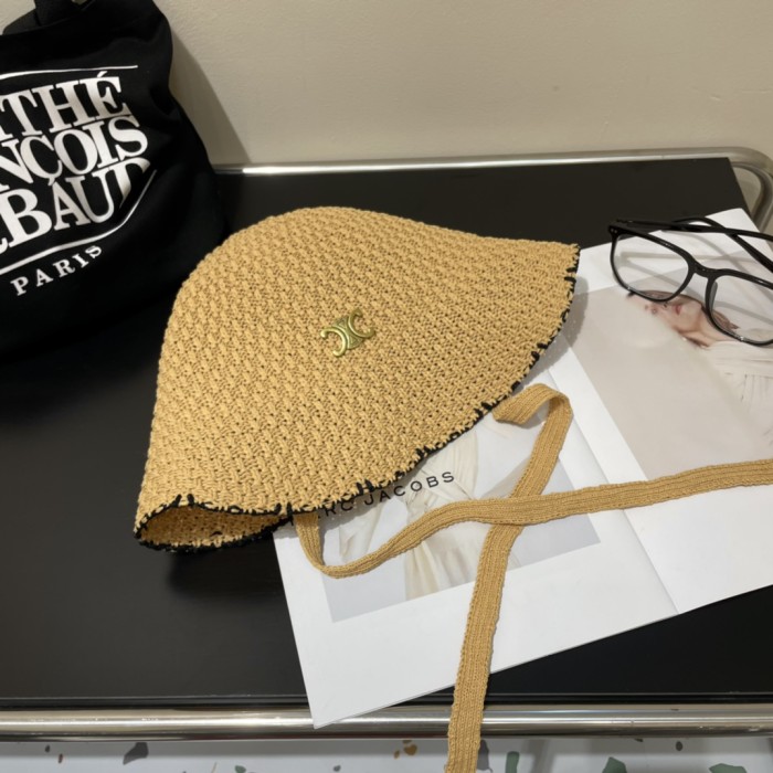 Celine Womens Hats Luxury Brand Design Celine Bucket Hat with Original Box Whatsapp 【+1-3239614486】