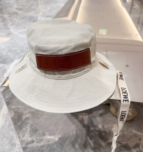 Loewe Men Womens Bucket Hat Luxury Brand Design Loewe Hats Fisherman hat in canvas with Original Box Whatsapp 【+1-3239614486】