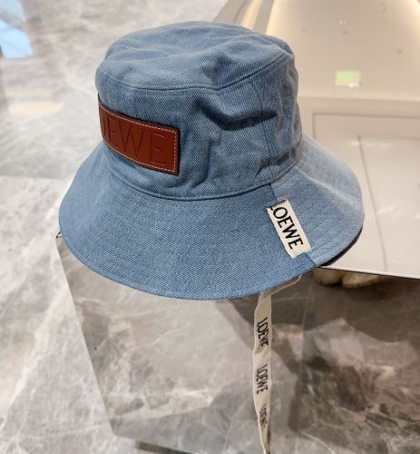 Loewe Men Womens Bucket Hat Luxury Brand Design Loewe Hats Fisherman hat in canvas with Original Box Whatsapp 【+1-3239614486】