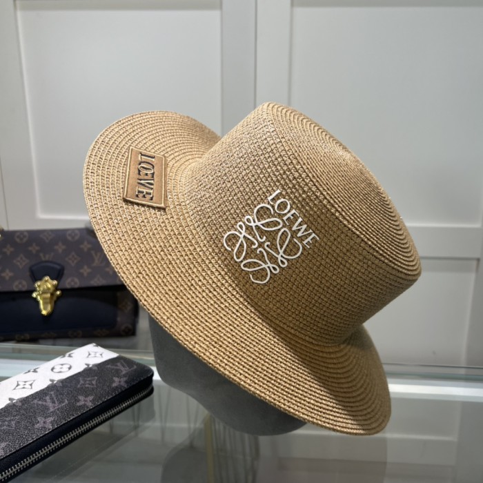 Loewe Womens Straw Hat Luxury Brand Design Loewe Hats with Original Box Whatsapp 【+1-3239614486】