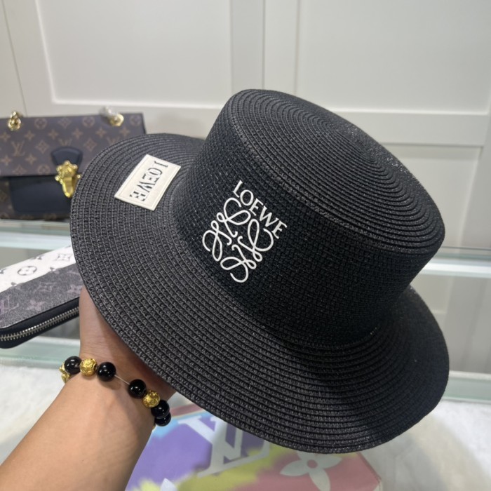 Loewe Womens Straw Hat Luxury Brand Design Loewe Hats with Original Box Whatsapp 【+1-3239614486】