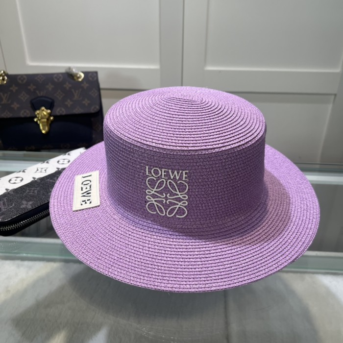 Loewe Womens Straw Hat Luxury Brand Design Loewe Hats with Original Box Whatsapp 【+1-3239614486】