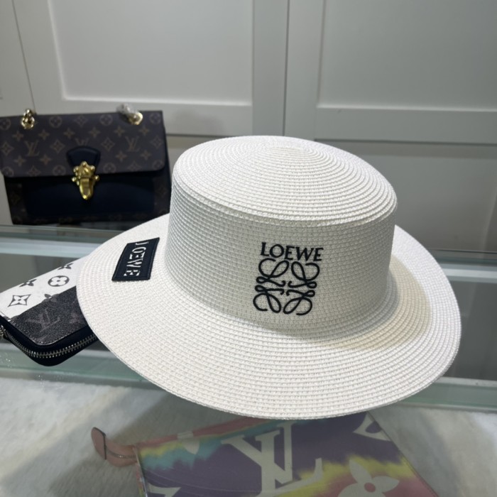 Loewe Womens Straw Hat Luxury Brand Design Loewe Hats with Original Box Whatsapp 【+1-3239614486】