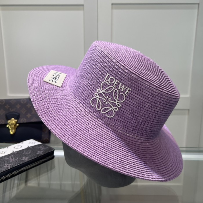 Loewe Womens Straw Hat Luxury Brand Design Loewe Hats with Original Box Whatsapp 【+1-3239614486】
