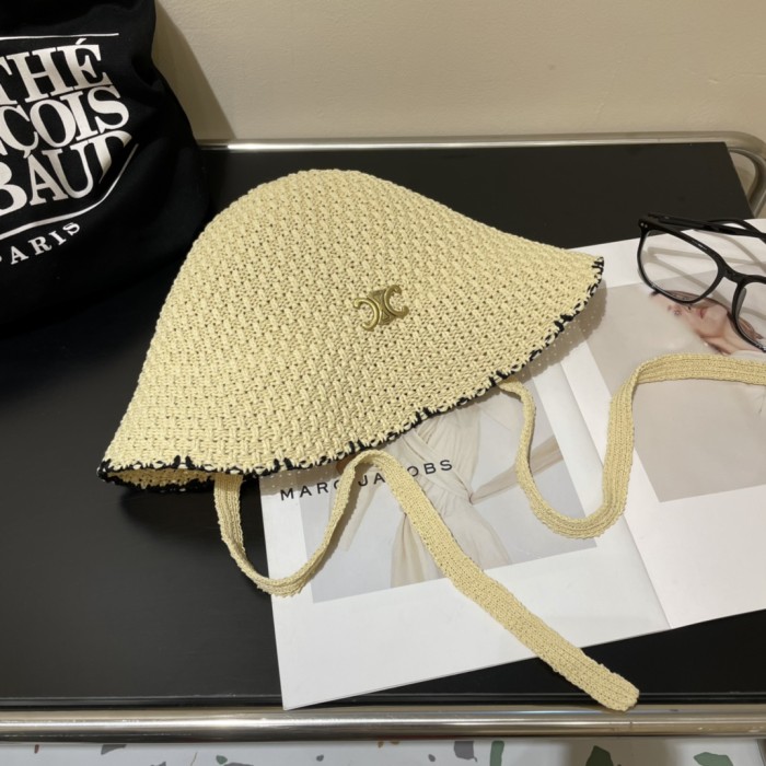 Celine Womens Hats Luxury Brand Design Celine Bucket Hat with Original Box Whatsapp 【+1-3239614486】
