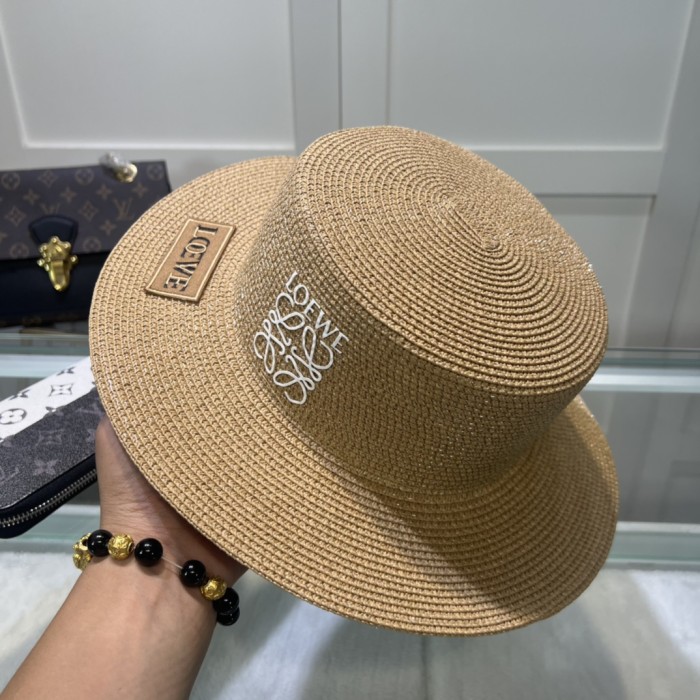 Loewe Womens Straw Hat Luxury Brand Design Loewe Hats with Original Box Whatsapp 【+1-3239614486】