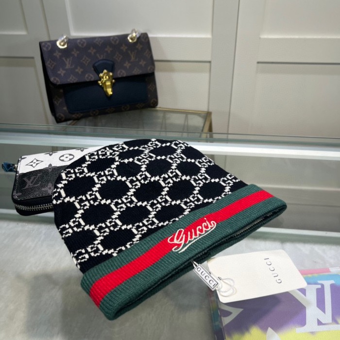Gucci Men Womens Cap Knit Hat Luxury Brand with Original Box Whatsapp 【+1-3239614486】