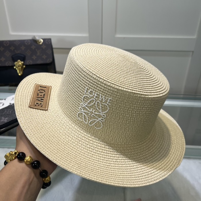 Loewe Womens Straw Hat Luxury Brand Design Loewe Hats with Original Box Whatsapp 【+1-3239614486】